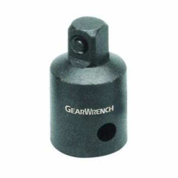 GEARWRENCH 84408 Impact Adapter, Manganese Phosphate, 1/2 in Male Drive, 3/8 in Female Drive, Female x Male Adapter, ASME B107.2, Chrome Molybdenum Alloy Steel