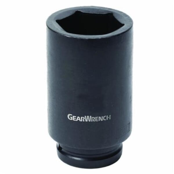 GEARWRENCH 84878 Deep Length Socket, 3/4 in Square Drive, 1-11/16 in, 6 Points