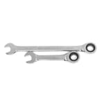 GEARWRENCH 85034 Combination Wrench Set, 34 Pieces, 5/16 to 3/4 in, 10 to 18 mm, Polished Chrome