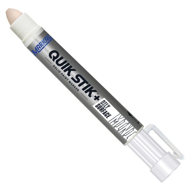 Markal 028770 Nissen Solid Paint Marker, 5/16 in Bullet Tip, White