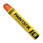 Markal 080224 B Paintstik Solid Paint Crayon, 11/16 in Round Tip, Orange