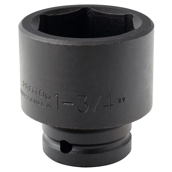Proto TorquePlus J07528 Standard Length Socket, Imperial, 3/4 in Square Drive, 1-3/4 in
