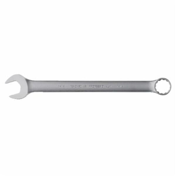 Proto TorquePlus J1240ASD Anti-Slip Design Combination Wrench, 1-1/4 in Wrench, 12 Points, 15 deg Offset, 16-7/8 in OAL, Alloy Steel, Satin, ASME B107.100