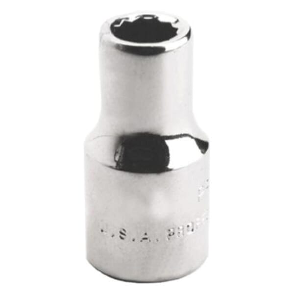 Proto TorquePlus J4708T Standard Length Socket, Imperial, 1/4 in Square Drive, 1/4 in