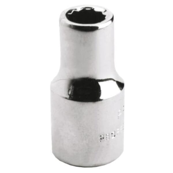 Proto TorquePlus J4716T Standard Length Socket, Imperial, 1/4 in Square Drive, 1/2 in