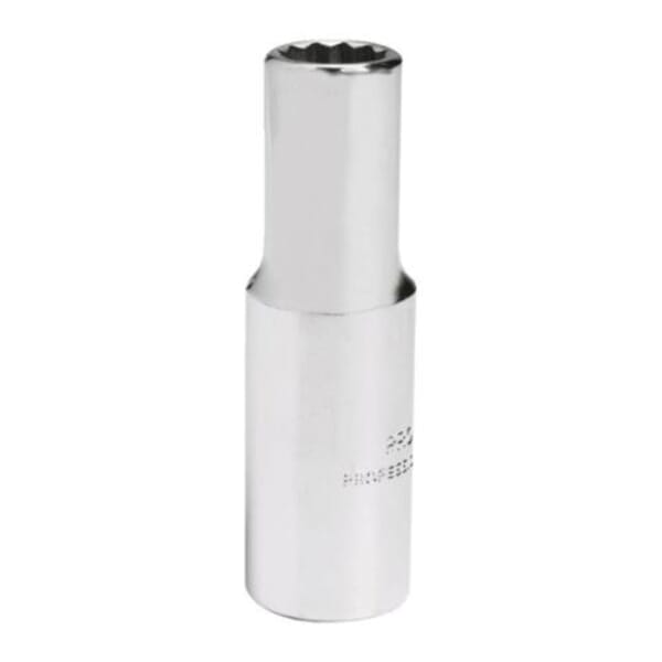 Proto TorquePlus J5007M Deep Length Socket, Metric, 3/8 in Square Drive, 7 mm