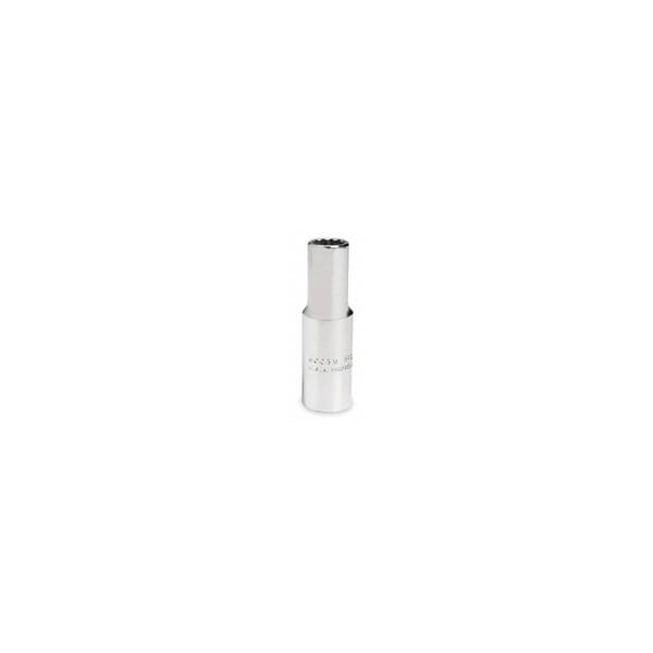 Proto TorquePlus J5019M Deep Length Socket, Metric, 3/8 in Square Drive, 19 mm