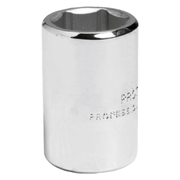 Proto TorquePlus J5212H Standard Length Socket, Imperial, 3/8 in Square Drive, 3/8 in