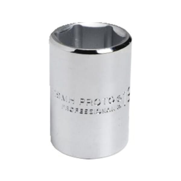 Proto TorquePlus J5420MH Standard Length Socket, Metric, 1/2 in Square Drive, 20 mm