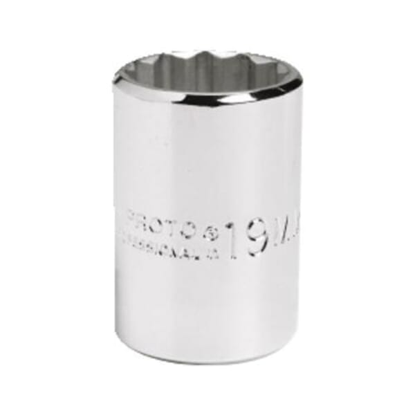 Proto TorquePlus J5436H Standard Length Socket, Imperial, 1/2 in Square Drive, 1-1/8 in