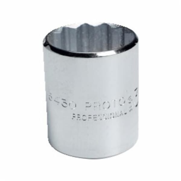 Proto TorquePlus J5440 Standard Length Socket, 1/2 in Square Drive, 1-1/4 in, 12 Points