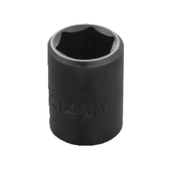 Proto TorquePlus J7214M Standard Length Socket, Metric, 3/8 in Square Drive, 14 mm