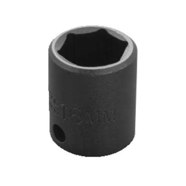 Proto TorquePlus J7216M Standard Length Socket, Metric, 3/8 in Square Drive, 16 mm