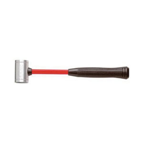 Proto JSF155 Soft Face Hammer, 12 in OAL, 1-1/2 in, 1 to 2.9 in Face Range, 1.02 lb Replaceable Face, Fiberglass Handle