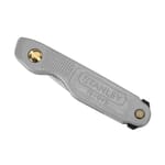 Stanley 10-049 Folding Pocket Knife With Rotating Blade, 2.563 in L Blade, Rotating Stainless Steel Blade, Straight Edge