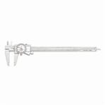 Starrett 3202-12 3202 Global Series Dial Caliper, 0 to 12 in, Graduation 0.001 in, 3/4 in Inside x 2-1/2 in Outside D Jaw, Hardened Stainless Steel, Satin