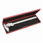Starrett 3202-12 3202 Global Series Dial Caliper, 0 to 12 in, Graduation 0.001 in, 3/4 in Inside x 2-1/2 in Outside D Jaw, Hardened Stainless Steel, Satin