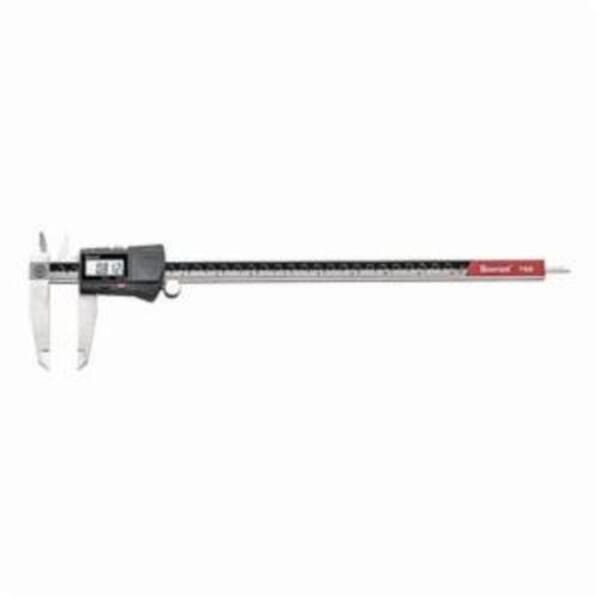 Starrett EC799A-12/300 EC799 Global Series Electronic Digital Caliper, 0 to 12 in, Graduations 0.0005 in, 3/4 in Inside x 2-1/2 in Outside D Jaw, Stainless Steel