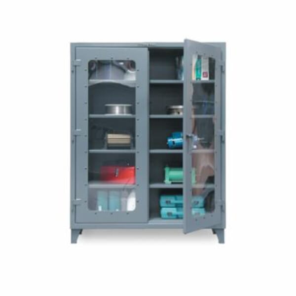 Strong Hold 46-LD-244 Clear View Storage Cabinet, 1200 lb, 78 in H x 48 in W